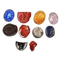Roman Stone and Glass Gem Collection