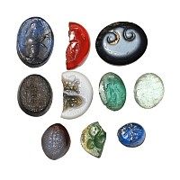 Roman Stone and Glass Gem Collection