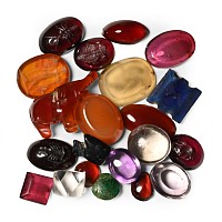 Post Medieval Gemstone and Amulet Collection