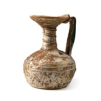 Roman Glass Jug with Trail