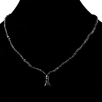 Roman Black Glass and Other Bead Necklace String
