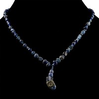 Roman Blue Glass Bead Necklace String