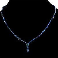 Roman Blue Glass Bead Necklace String