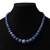 Bactrian Style Lapis Lazuli Bead Necklace String