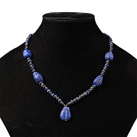Bactrian Style Lapis Lazuli Bead Necklace String