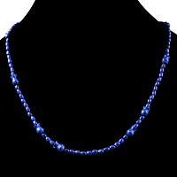 Bactrian Style Lapis Lazuli Bead Necklace String