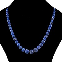 Bactrian Style Lapis Lazuli Bead Necklace String