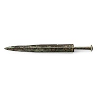 Chinese Han Style Bronze Sword