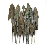 Western Asiatic Bronze Arrowhead Collection