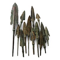 Western Asiatic Bronze Arrowhead Collection