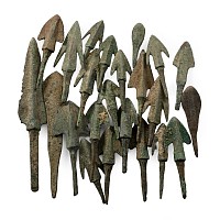 Western Asiatic Bronze Arrowhead Collection