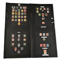Pages of Stamps from North America and Germany