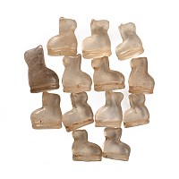 Rock Crystal Cat Amulet Set