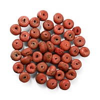 Post Medieval Coral-Coloured Bead Group