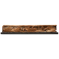 Egyptian Wooden Panel with Swimming Fish