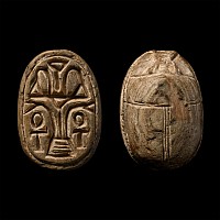 Egyptian Steatite Scarab