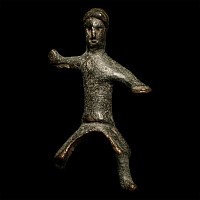 Celtic Bronze Rider Figure