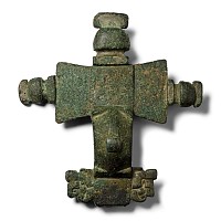 Large Anglo-Saxon Cruciform Brooch Section