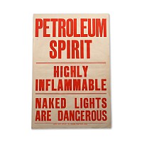 Gas / Petrol Station Original Poster Sign