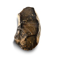 Stone Age Clactonian Flint Cleaver