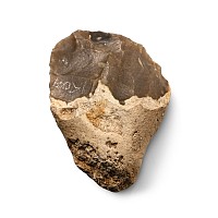Stone Age Clactonian Flint Chopper