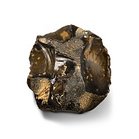 Stone Age Clactonian Flint Scraper or Core