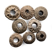 Medieval Lead Spindle Whorl Collection
