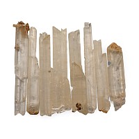 Group of Eight [8] Selenite Specimen Rods