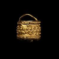 Pre-Viking Gold Aroma Bucket Pendant