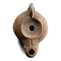Roman Terracotta Oil Lamp