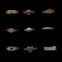 Post Medieval Bronze Ring Group