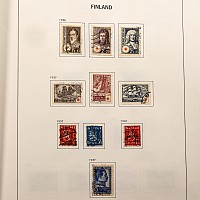 Suomi Finland DAVO Stamp Album Collection