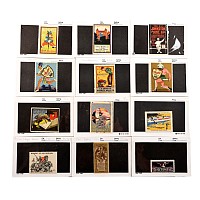 Group of Twelve [12] 'Cinderella' Advertising Stamps