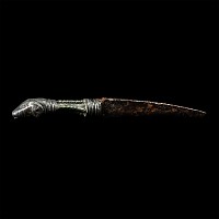 Graeco-Roman Bronze Ram-Headed Iron Knife