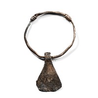 Viking Silver Axe Pendant