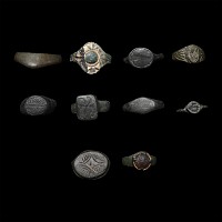 Roman to Medieval Bronze Ring Collection