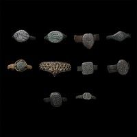 Roman to Medieval Bronze Ring Collection