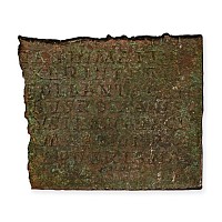 Roman Bronze Diploma Fragment
