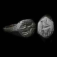 Migration Period Ring with Animal