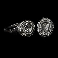 Byzantine Ring with Bust of a Saint