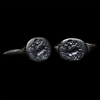 Greek Bronze Ring with Centaur
