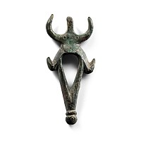 Celtic Bronze Zoomorphic Fertility Pendant