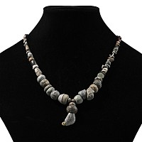 Western Asiatic Stone and Other Bead Necklace String