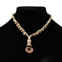 Western Asiatic Terracotta and Other Bead Necklace String