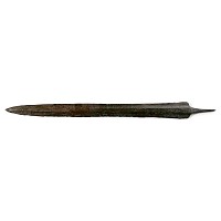 Large North-West Persian Bronze Dirk