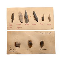 Farnham Stone Age Knapped Blade Group