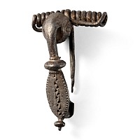 Roman Silver Bow Brooch