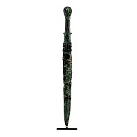 Luristan Dagger with Animal-Headed Hilt