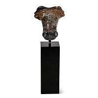 Western Asiatic Lapis Lazuli Head of a Bull