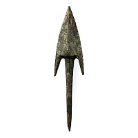 Large Phoenician Bronze Arrowhead